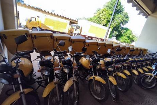 Correios realiza leilão de motocicletas em Mato Grosso do Sul