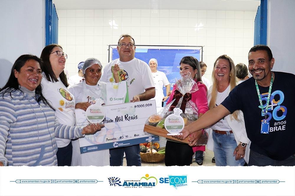 Sopinha de Mandioca com Frango é o prato que vai representar Amambai no 1º Desafio Estadual de Merendeiras Sopinha de Mandioca com Frango é o prato que vai representar Amambai no 1º Desafio Estadual de Merendeiras