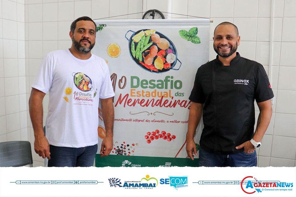 Sopinha de Mandioca com Frango é o prato que vai representar Amambai no 1º Desafio Estadual de Merendeiras Sopinha de Mandioca com Frango é o prato que vai representar Amambai no 1º Desafio Estadual de Merendeiras