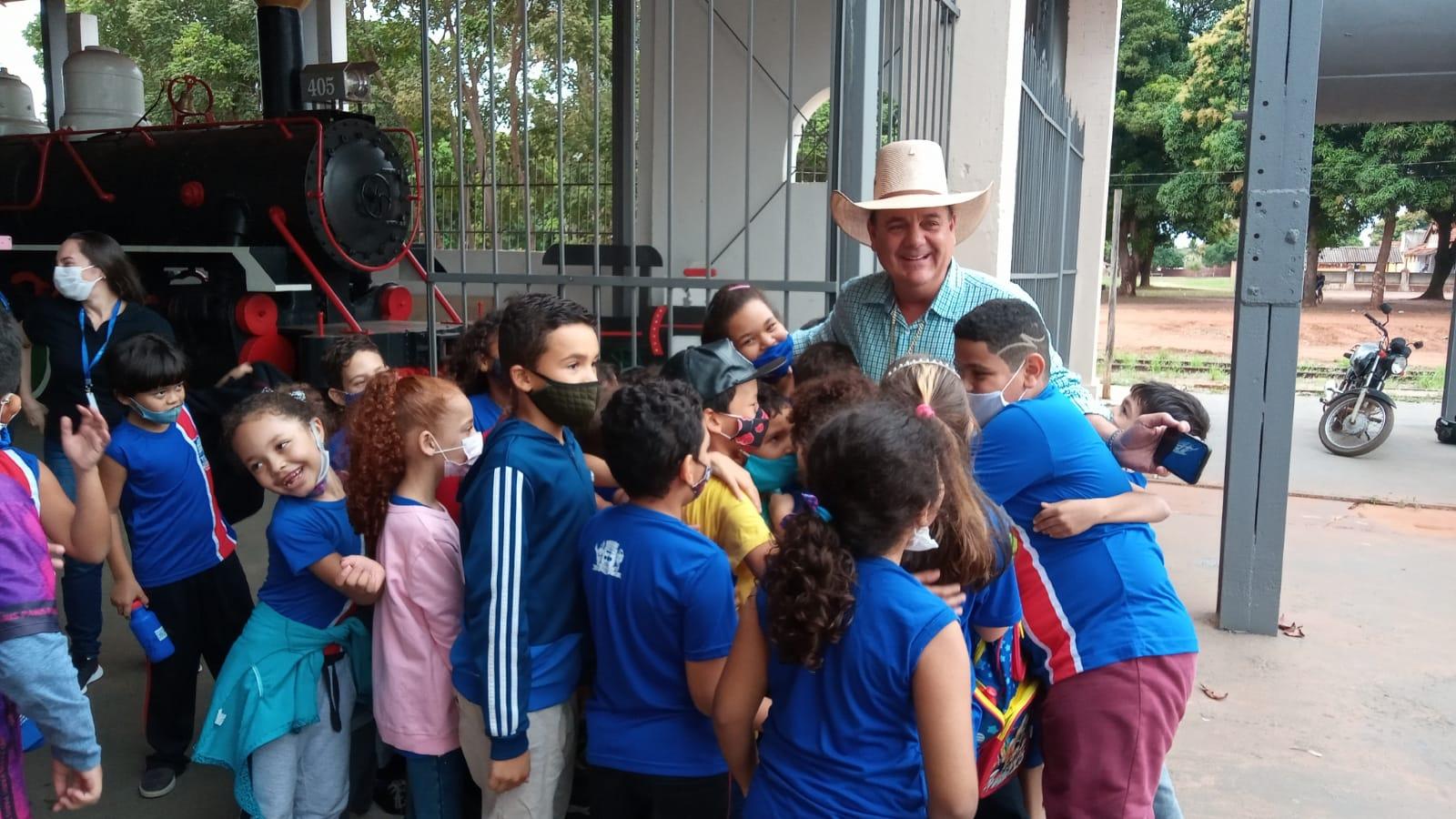 Alunos da E.M. 