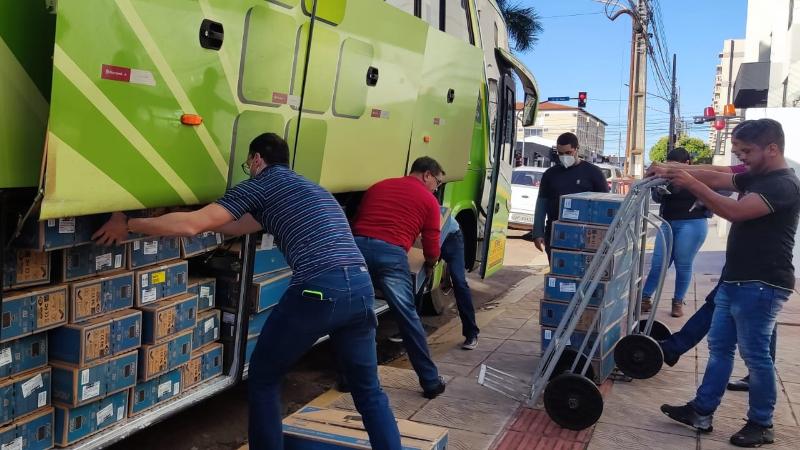 IFMS recebe doações de equipamentos e veículos