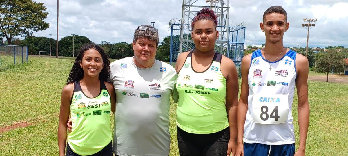 Atletas da SEJUVEL são convocados para compor delegação e representar MS em competição nacional de atletismo Atletas da SEJUVEL são convocados para compor delegação e representar MS em competição nacional de atletismo