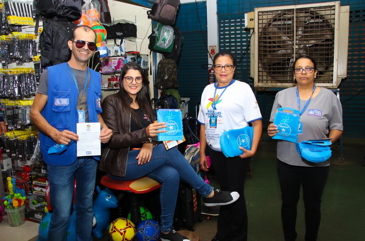 SMAS inicia programação sobre a erradicação do trabalho infantil em Três Lagoas SMAS inicia programação sobre a erradicação do trabalho infantil em Três Lagoas