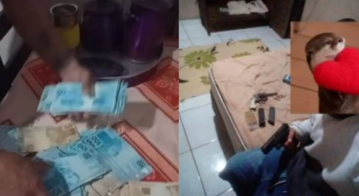 VÍDEO: Morto em confronto com polícia, 'Sacolinha' ostentava dinheiro de roubos nas redes sociais