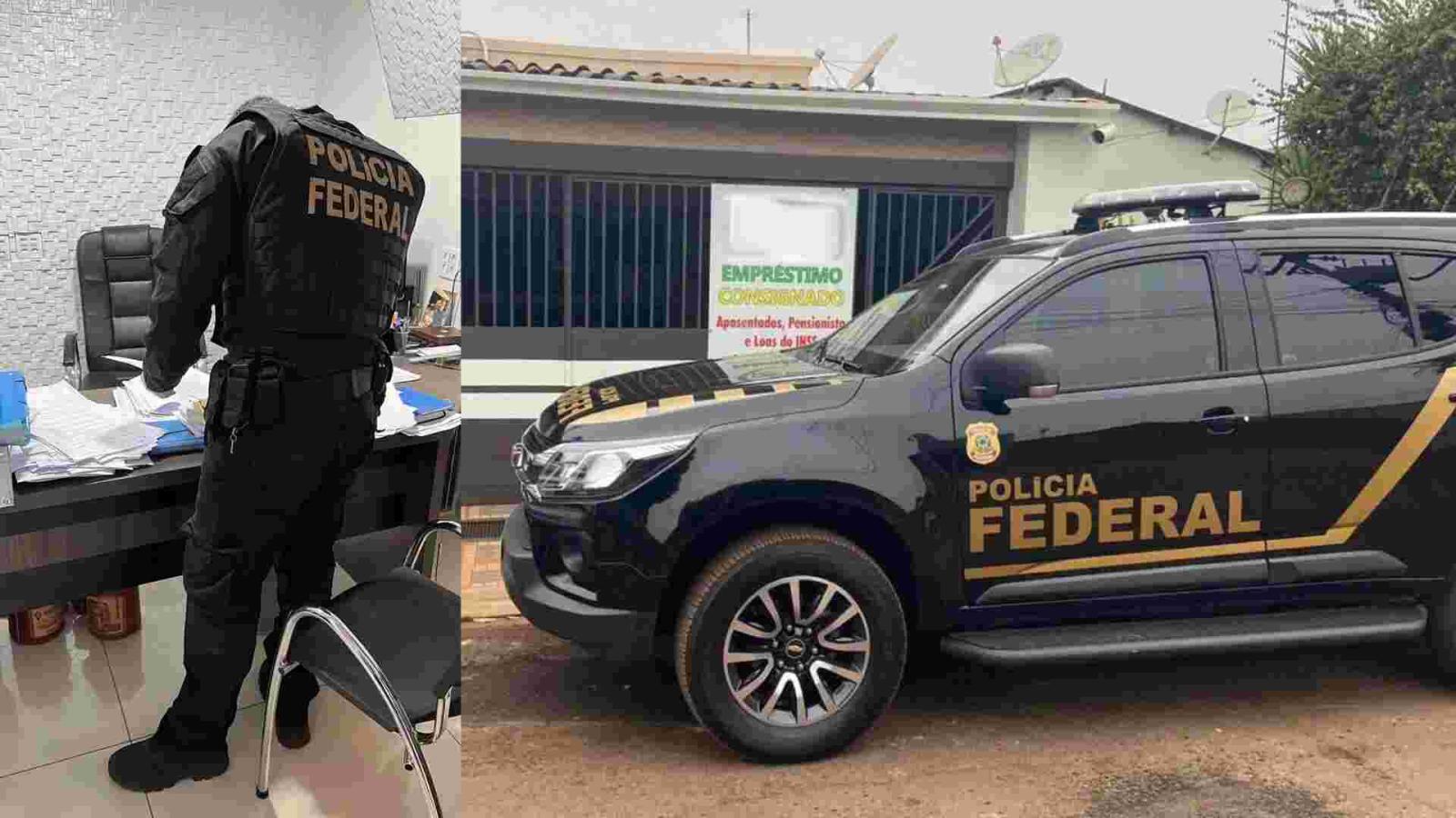 Quadrilha que causou prejuízo de mais de R$ 9 milhões em aposentadorias é alvo da PF