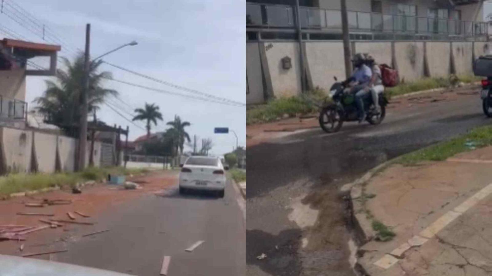 VÍDEO: Nem multa de R$ 62 mil VÍDEO: Nem multa de R$ 62 mil 'sossega' acumulador, que volta a jogar vidro na rua em Campo Grande