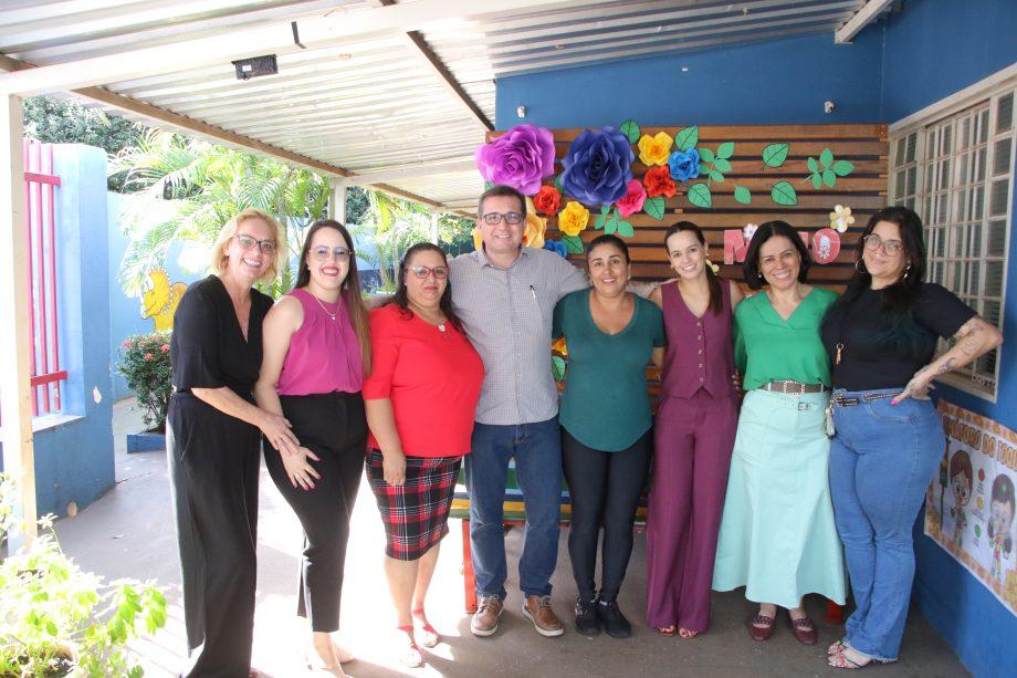 Cassiano Maia visita CEI Jaci Cambuí para conhecer estrutura e necessidades da unidade Cassiano Maia visita CEI Jaci Cambuí para conhecer estrutura e necessidades da unidade