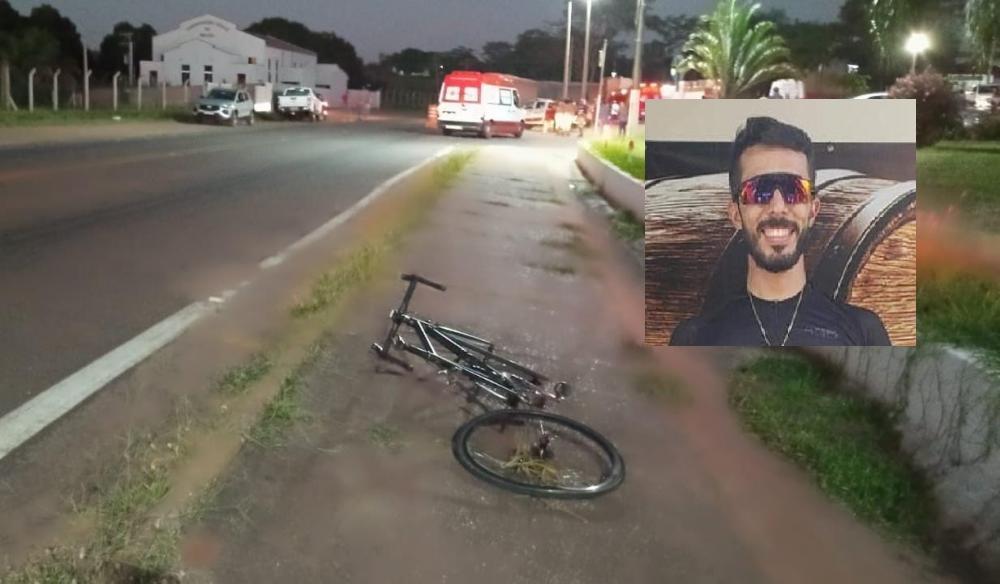 Morte de ciclista atropelado por carreta na divisa entre MS e SP gera comoção em Três Lagoas Morte de ciclista atropelado por carreta na divisa entre MS e SP gera comoção em Três Lagoas
