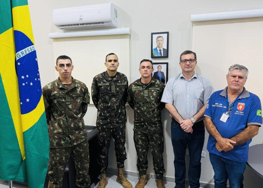 Prefeito Dr. Cassiano Maia toma posse como presidente da Junta Militar de Três Lagoas