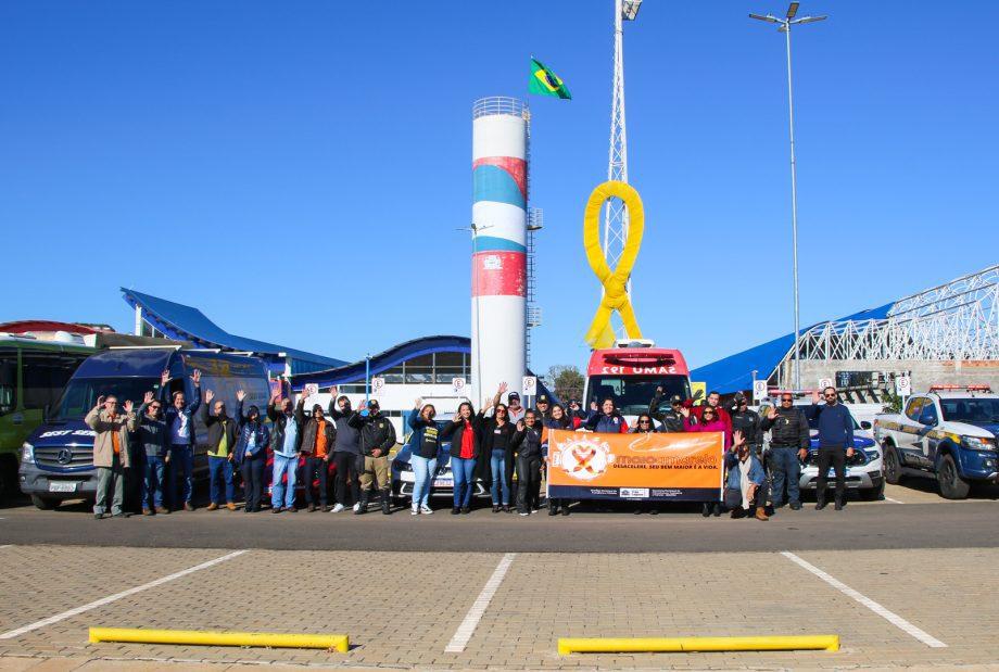 Campanha Maio Amarelo é encerrada com carreata em Três Lagoas