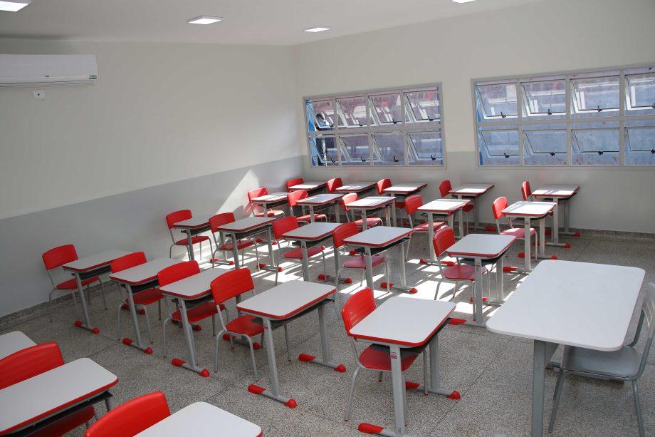 Escolas ganham salas pelo Projeto Escola de Tempo Integral