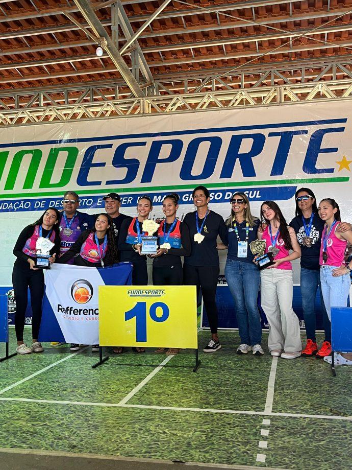TL celebra título no vôlei de praia feminino e encerramento vitorioso dos Jogos Escolares da Juventude de MS