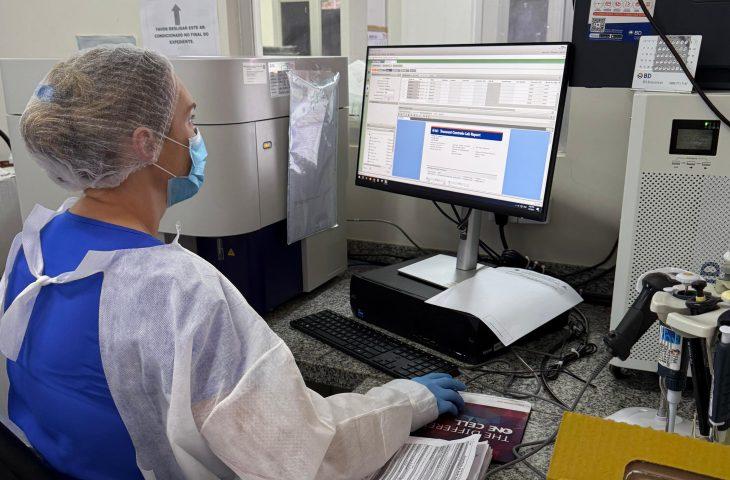Lacen contabiliza 267 mil análises laboratoriais somente neste ano Lacen contabiliza 267 mil análises laboratoriais somente neste ano