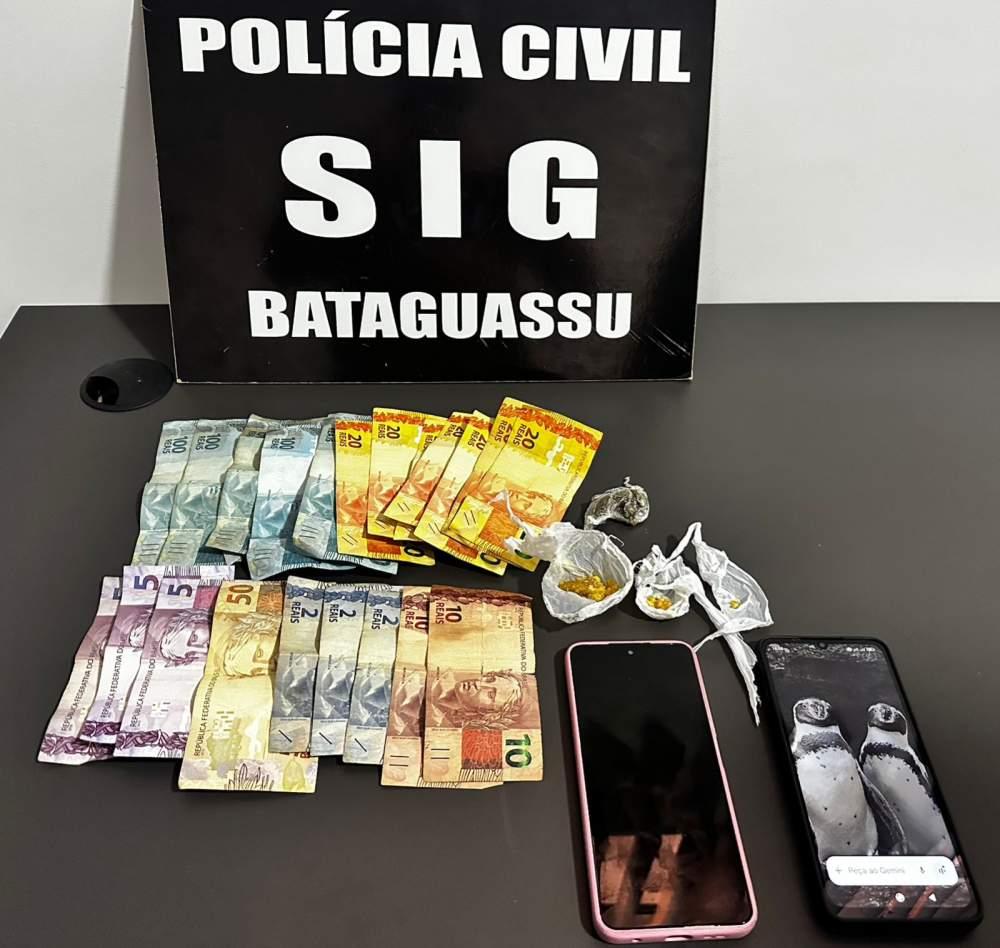 Polícia Civil frustra tráfico de droga em Bataguassu Polícia Civil frustra tráfico de droga em Bataguassu