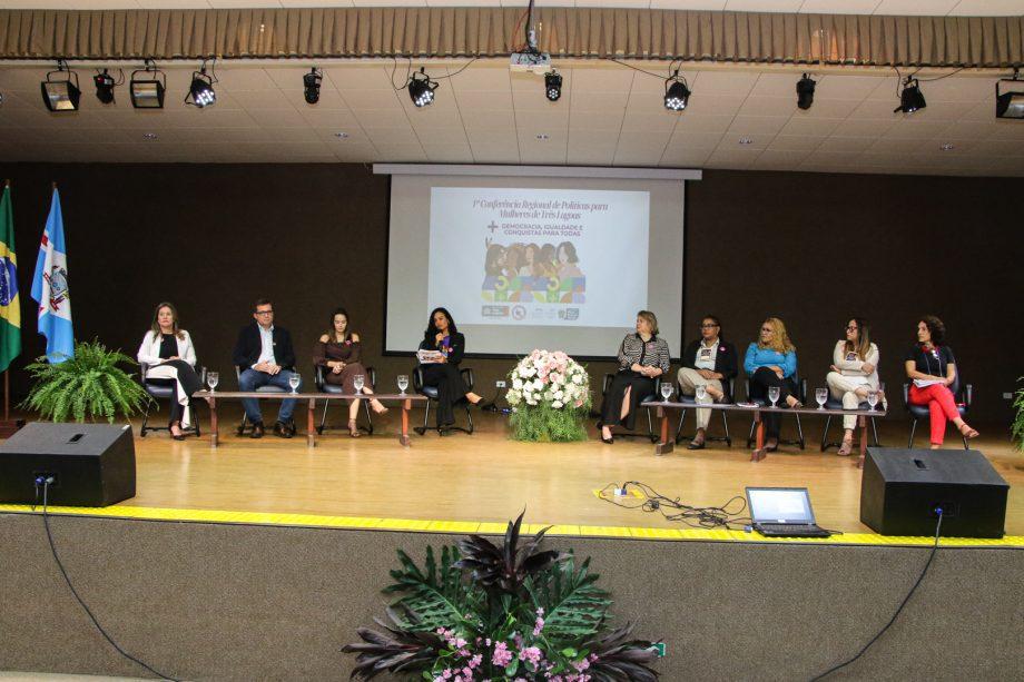 Prefeitura de Três lagoas sediou a 1ª Conferência Regional de Políticas para as Mulheres Prefeitura de Três lagoas sediou a 1ª Conferência Regional de Políticas para as Mulheres