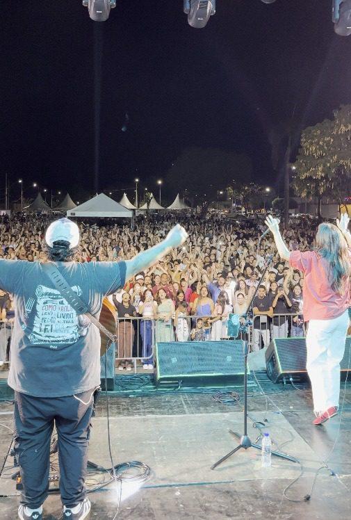 7ª Marcha para Jesus reúne quase 20 mil pessoas da comunidade cristã em Três Lagoas