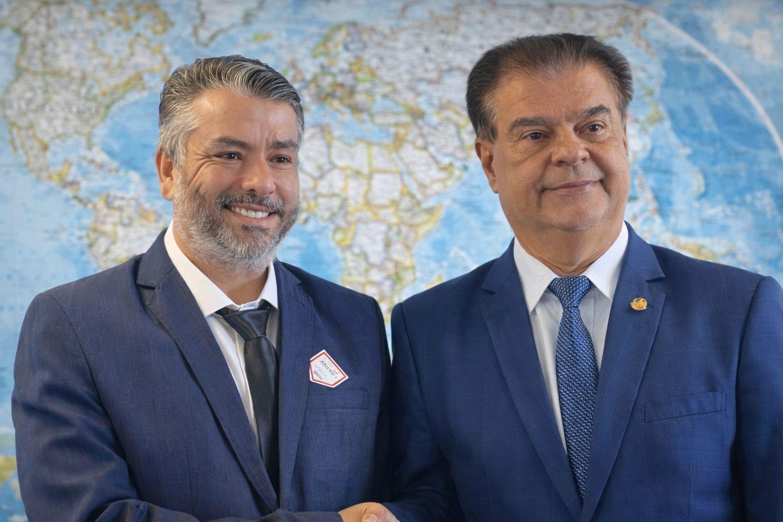 Prefeito de Santa Rita do Pardo cumpre agenda em Brasília e garante apoio para reconstrução de pontes