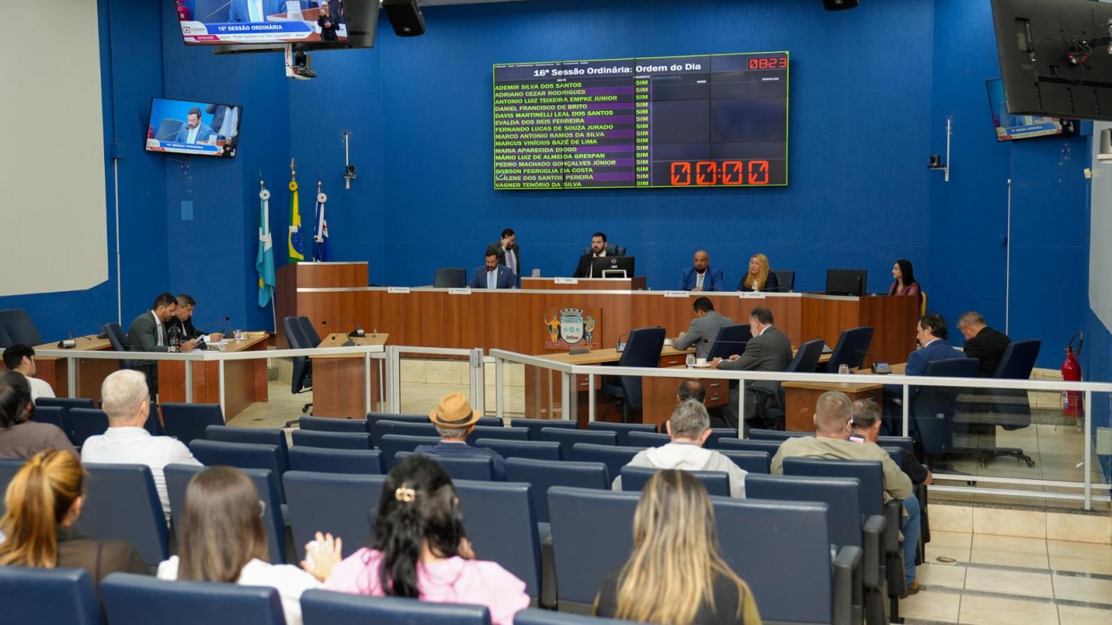 Câmara aprova reajuste no vale alimentação dos servidores do Legislativo