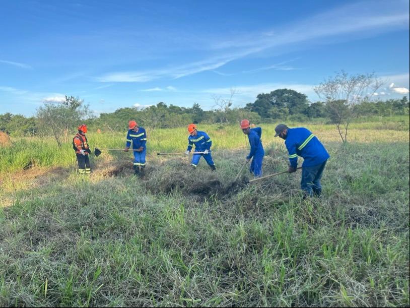 Com a aproximação da estiagem, comunidade de Brasilândia e CESP reforçam preparo contra incêndios florestais 