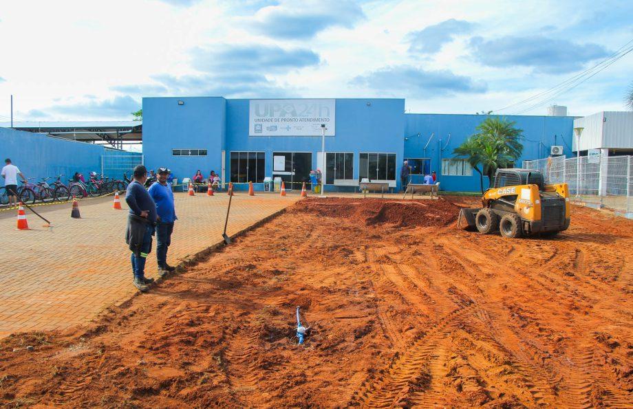 Prefeitura amplia estacionamento da UPA 24h para aliviar falta de vagas em Três Lagoas