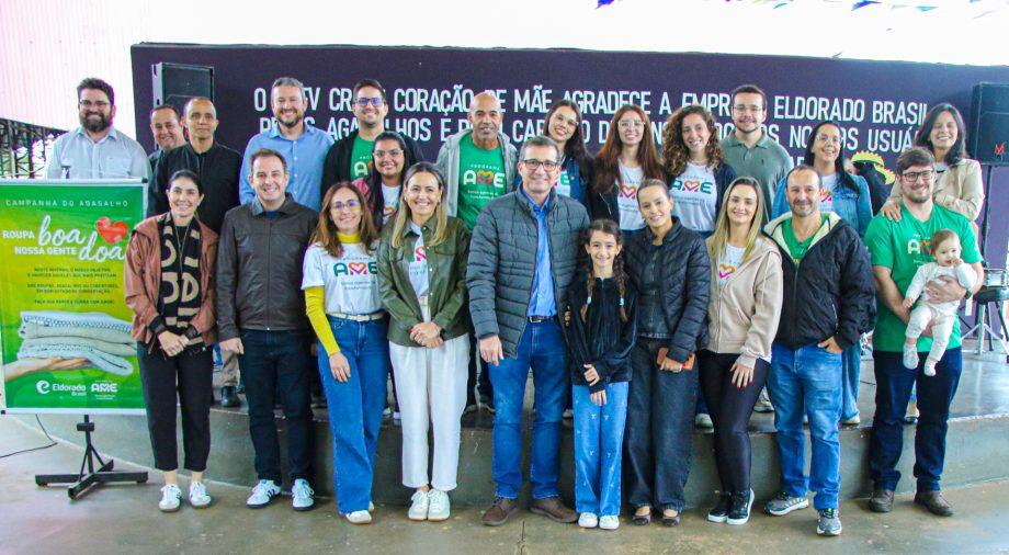 Solidariedade aquece centenas de crianças durante onda de frio em ação social realizada em Três Lagoas
