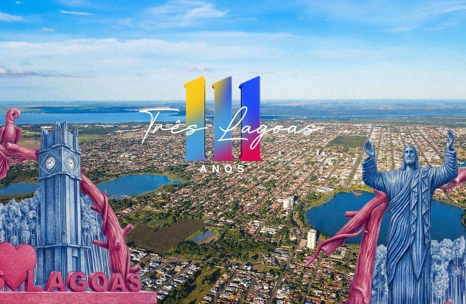 Três Lagoas celebra 111 anos com extensa programação 