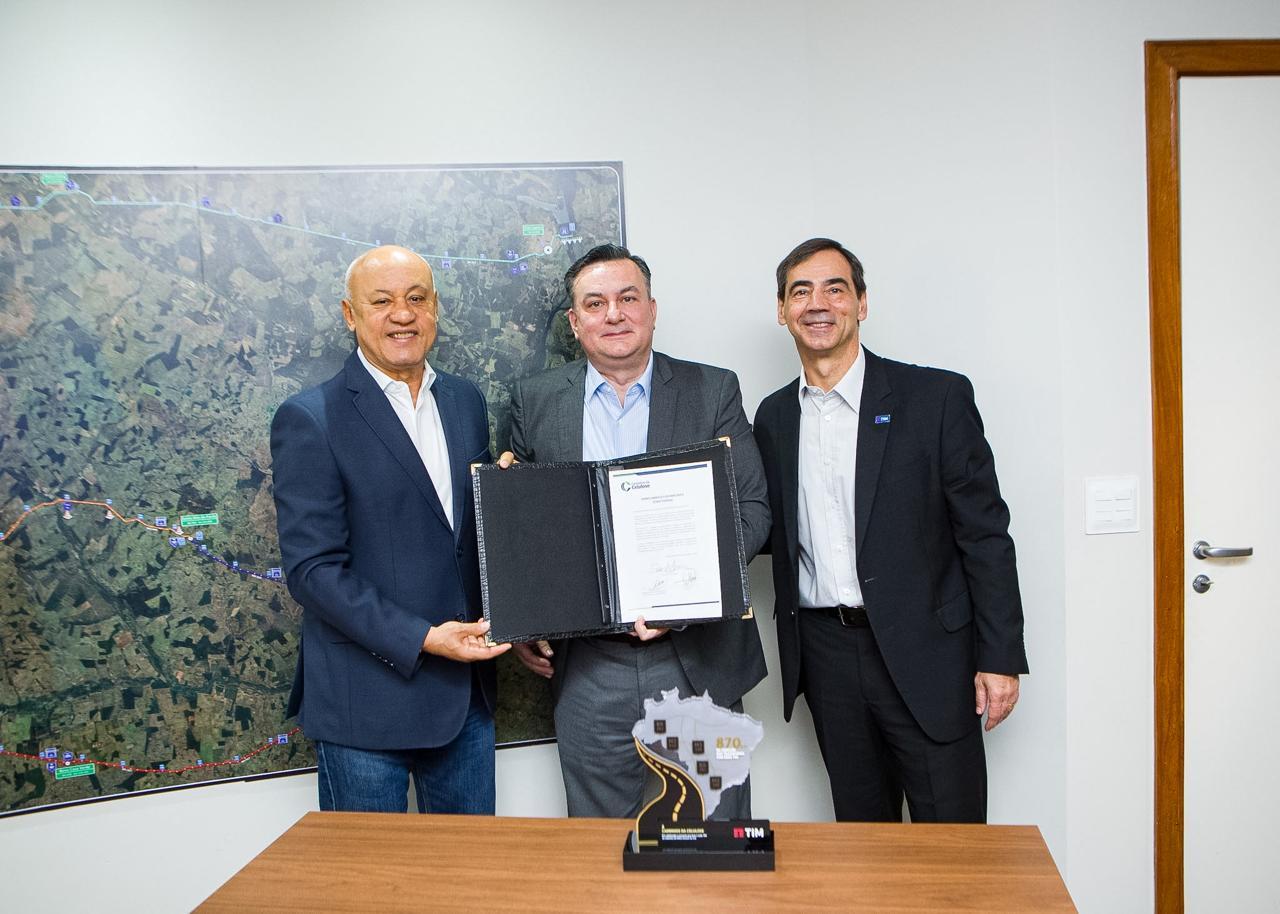 Caminhos da Celulose e TIM levam conectividade 4G a cinco rodovias de Mato Grosso do Sul