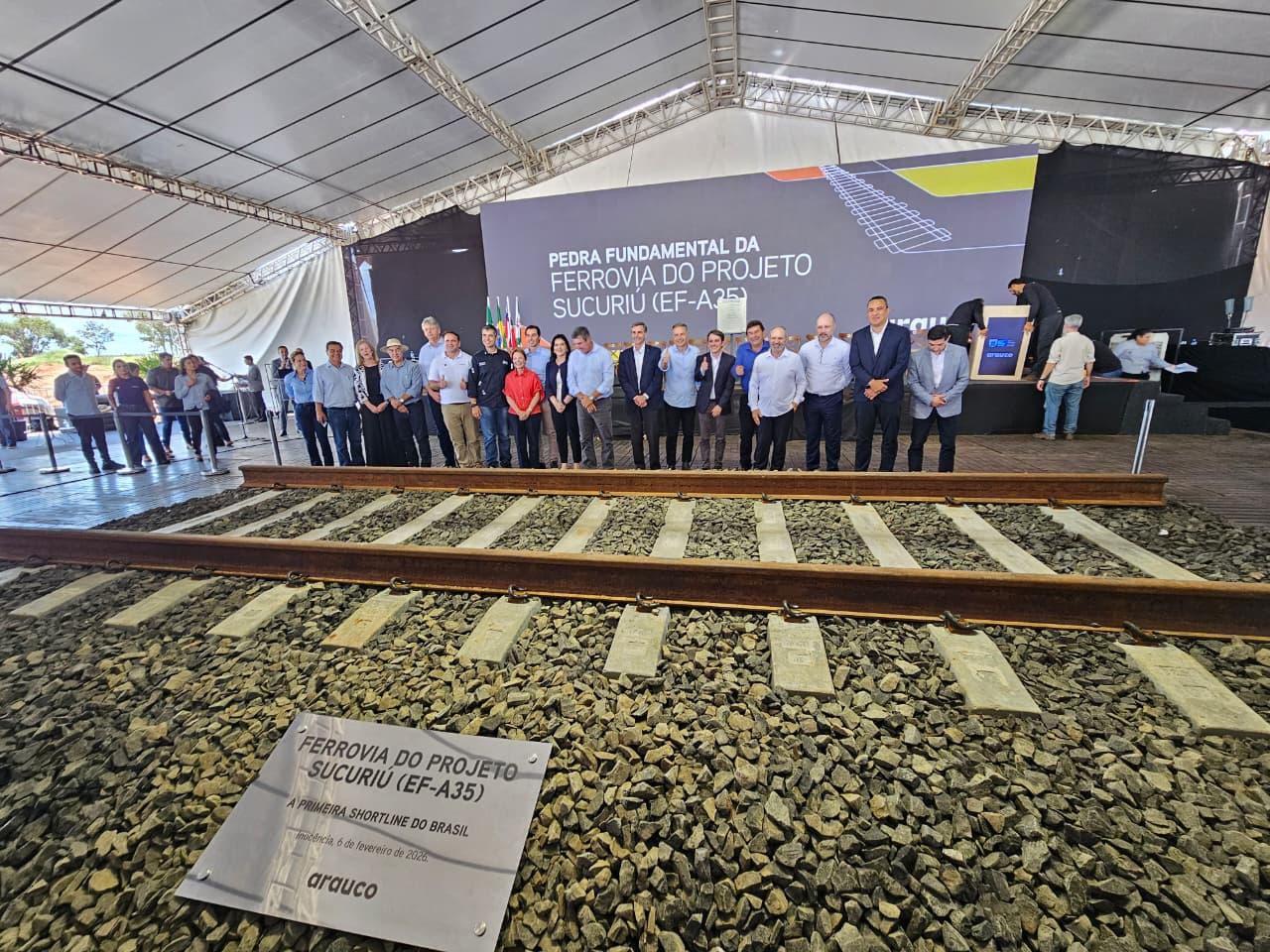 Ferrovia bilionária da Arauco vira alvo de disputa judicial e pode impactar maior investimento privado de Mato Grosso do Sul