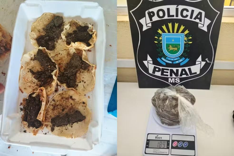 Mais de 600 gramas de maconha são apreendidos em duas tentativas de entrada de drogas no presídio de Três Lagoas
