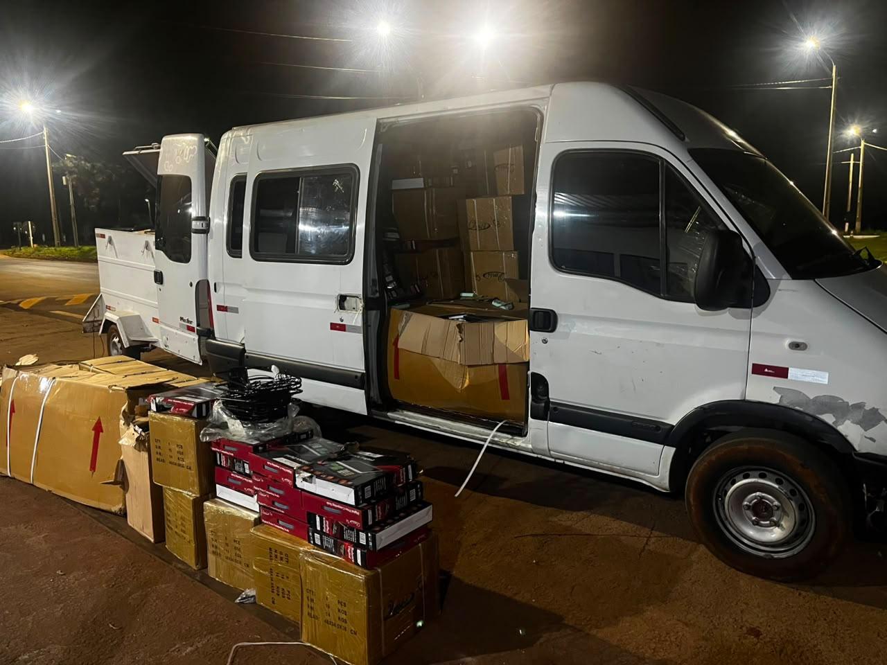 Carga de R$ 166 mil é apreendida durante fiscalização na MS 164