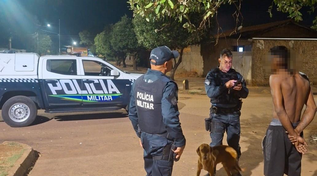 Cochilo interrompido: homem é acordado pela PM e acaba preso em Três Lagoas