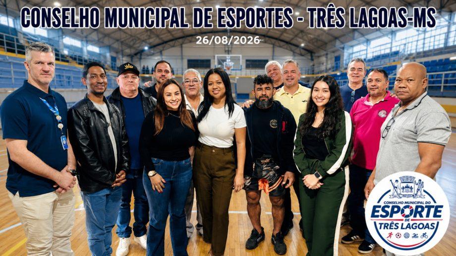 Conselho Municipal do Esporte e Lazer realiza primeira reunião e define novos passos para atuação em Três Lagoas