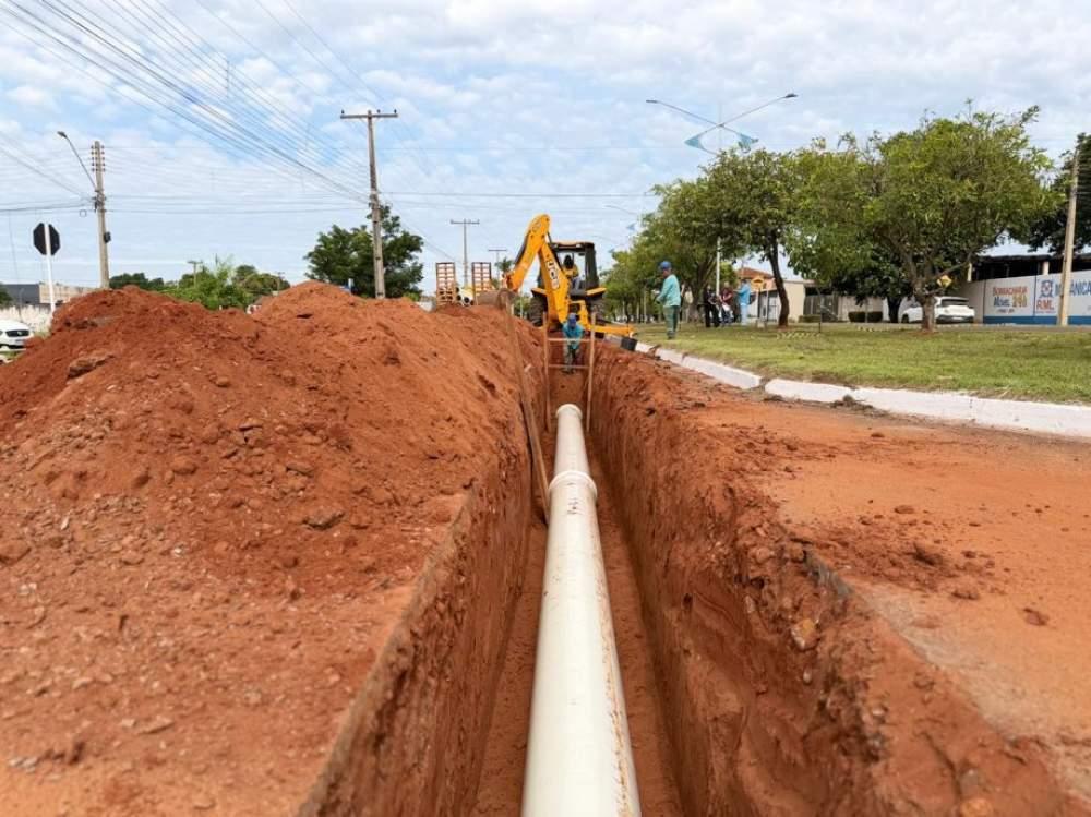 ETE Souza Dias chega a 88% de execução em Três Lagoas