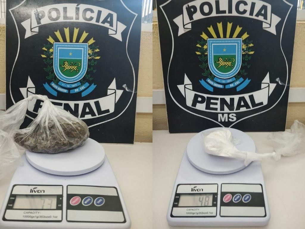 Mulher é presa tentando entrar com drogas nas partes íntimas em presídio de Três Lagoas