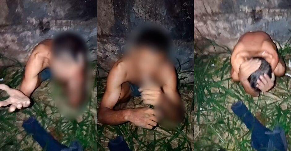 Suspeito de furtar residência é detido e agredido por moradores em Campo Grande