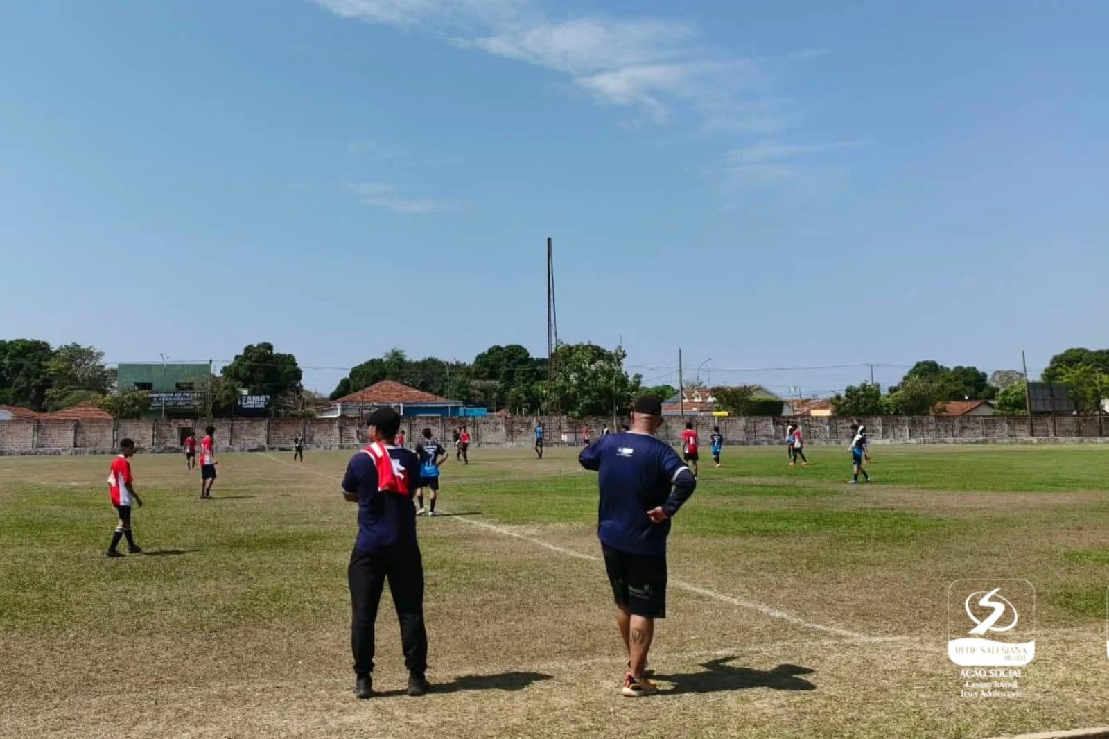 Adolescentes da Missão Salesiana estreiam no Campeonato Municipal de Futebol em Três Lagoas