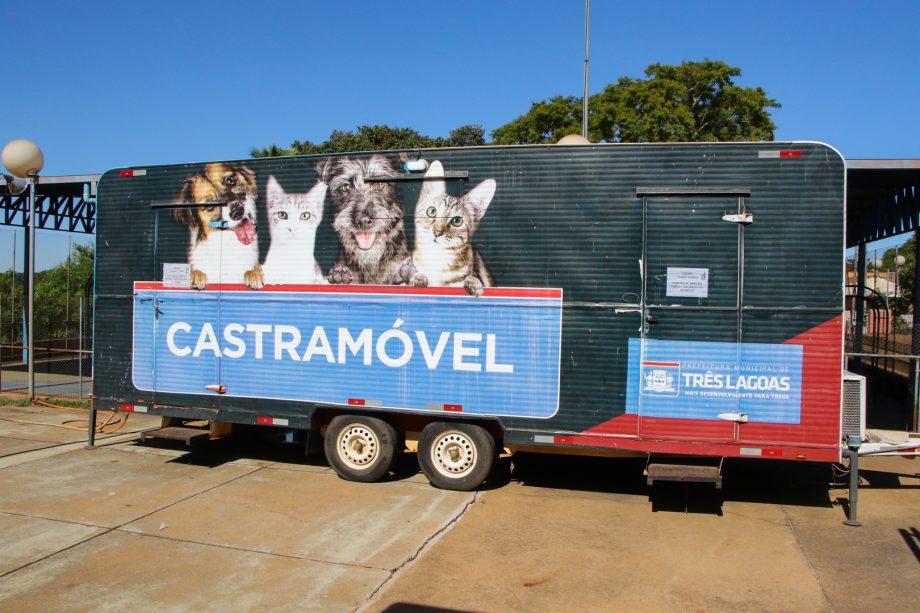 Castramóvel chega ao Paranapungá com castração gratuita e atendimento para cães e gatos