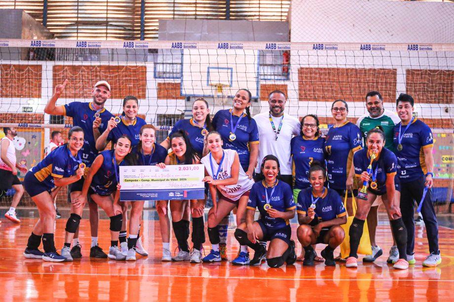 Final do Campeonato Municipal de Voleibol marca fim de semana esportivo em Três Lagoas