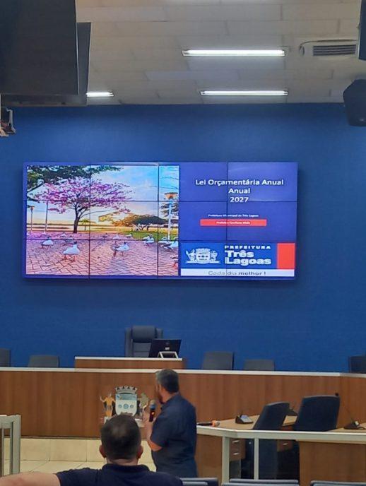 Prefeitura de Três Lagoas realiza audiência sobre Lei Orçamentária Anual 2027