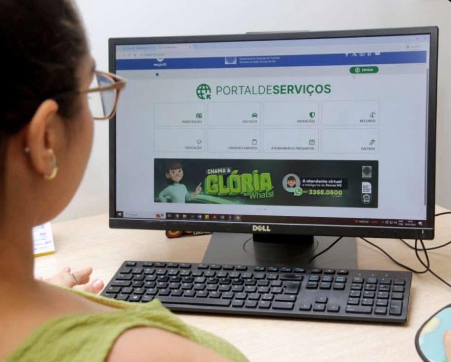 Serviços do DEPTRAN podem ser solicitados de forma on-line
