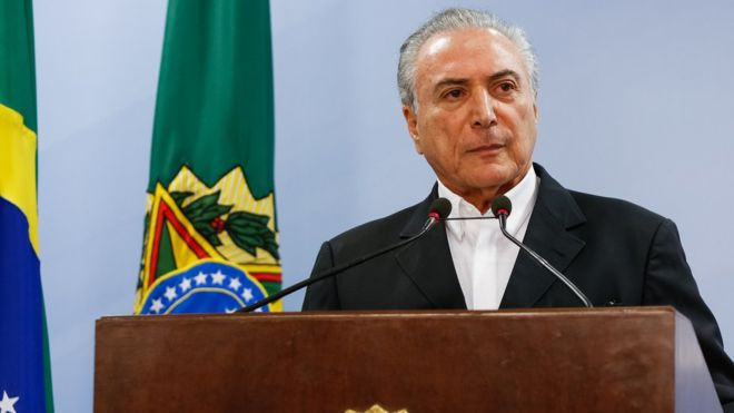 Temer diz que gravação foi manipulada e que delatores 'quebraram o Brasil e ficaram ricos'