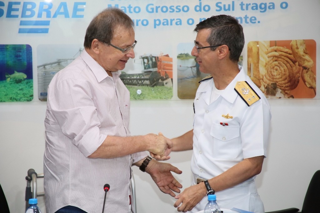 Sebrae e 6º Distrito Naval de Ladário assinam Plano de Trabalho conjunto