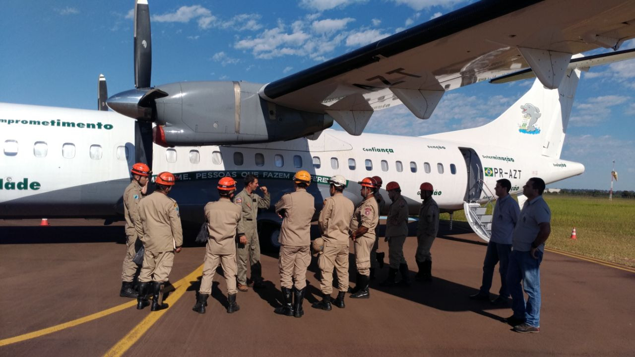 Aeroporto realiza Programa de Treinamento para Bombeiros Aeroporto realiza Programa de Treinamento para Bombeiros