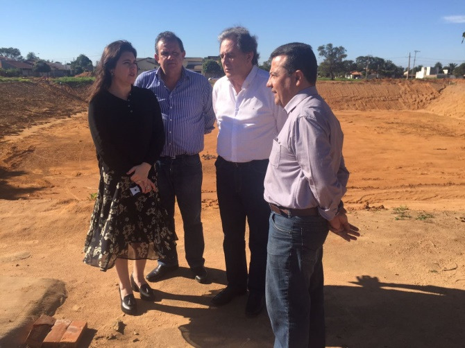Deputado Eduardo Rocha e senadores vistoriam obras do Hospital Regional Deputado Eduardo Rocha e senadores vistoriam obras do Hospital Regional
