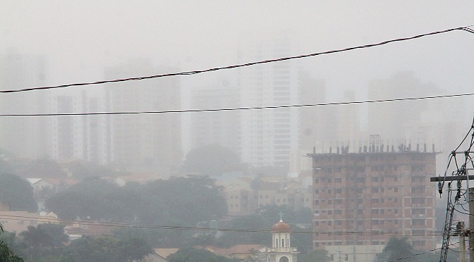 Frente fria derruba temperaturas em Mato Grosso do Sul