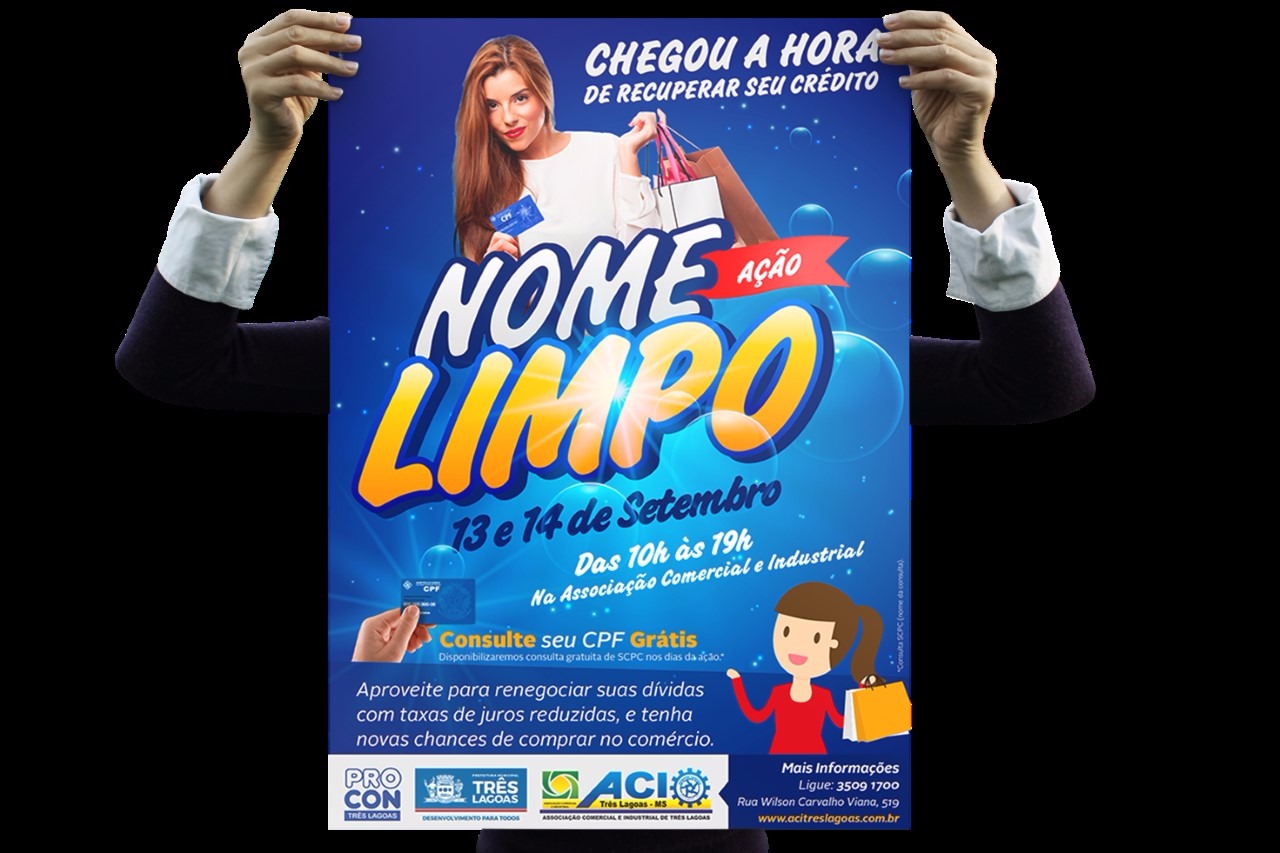 Mutirão de negociação de dívidas será em setembro em Três Lagoas