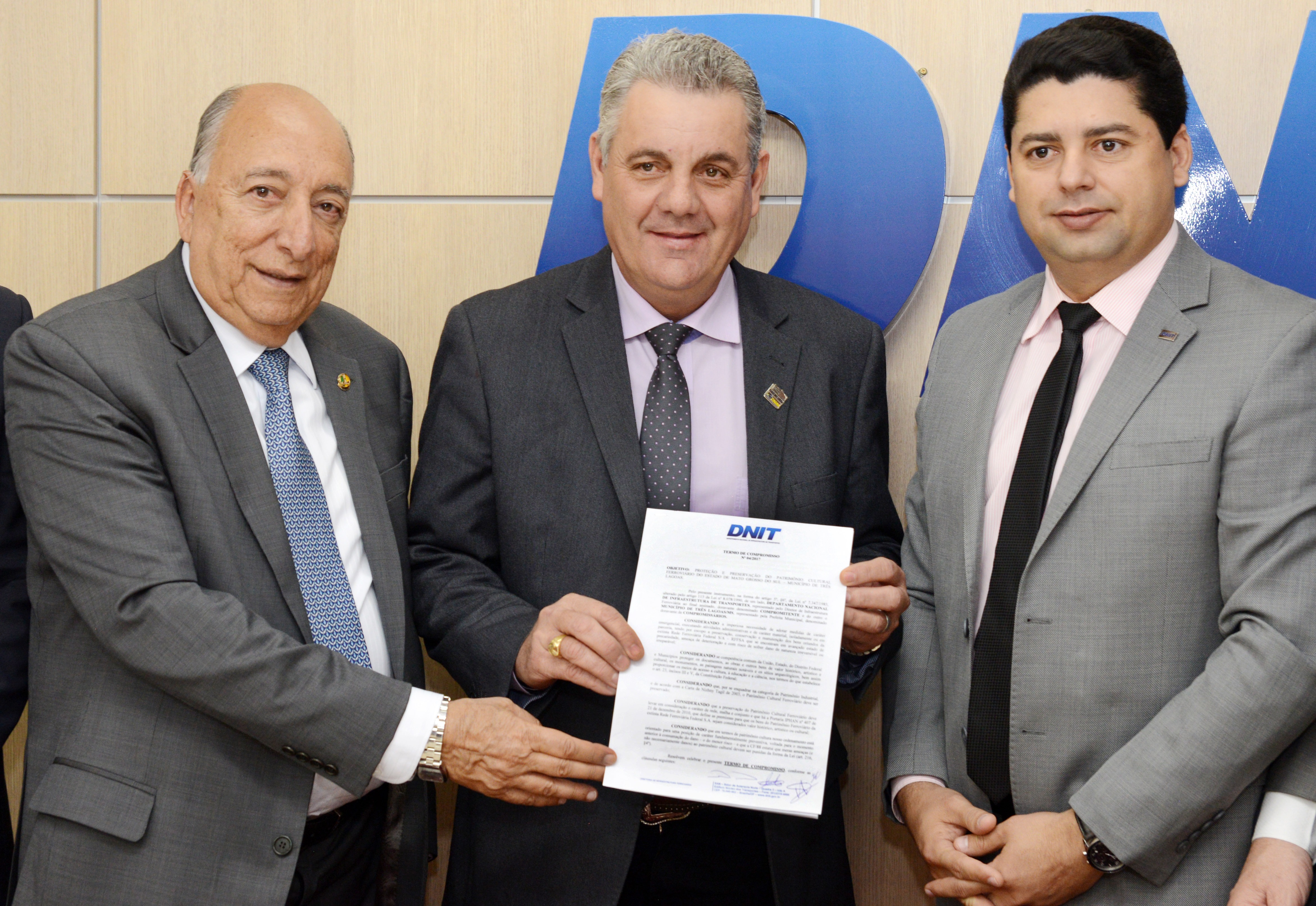 DNIT faz doação provisória da antiga estação ferroviária para a prefeitura de Três Lagoas