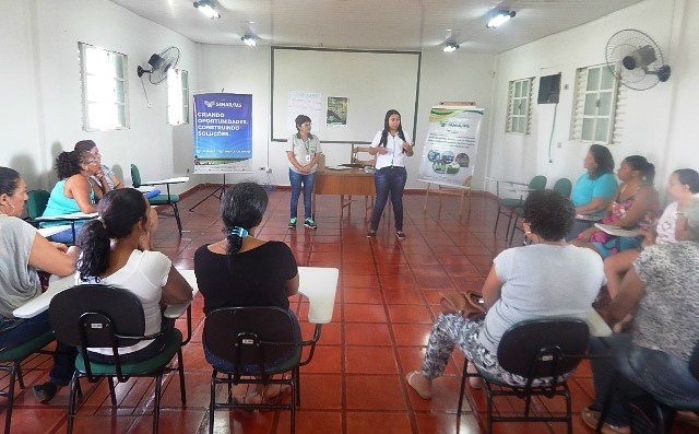 Sindicato Rural inicia curso de Bordado Ponto Cruz