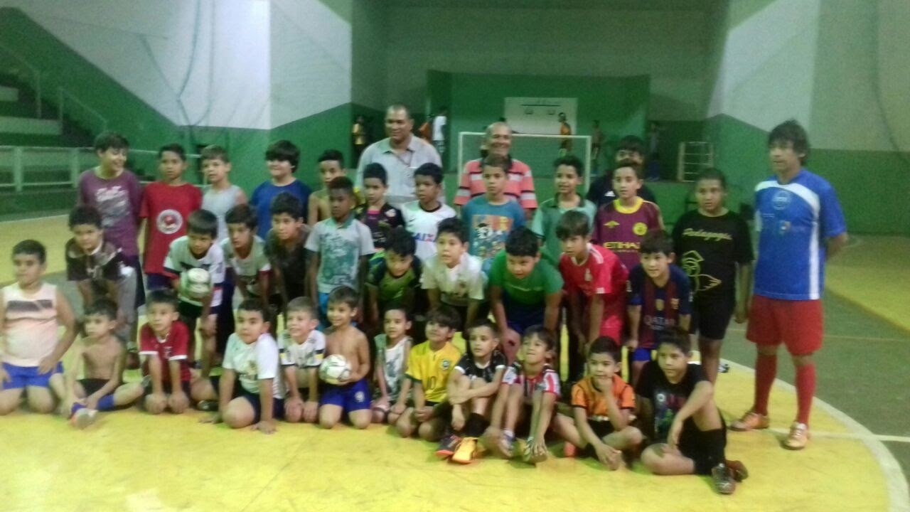 Escolinha de futsal de do município abre vagas para crianças e adolescentes