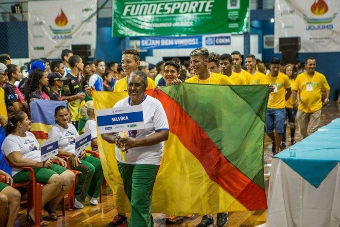 Alunos da rede estadual de Selvíria participam do JOJUMS 2017 em Coxim
